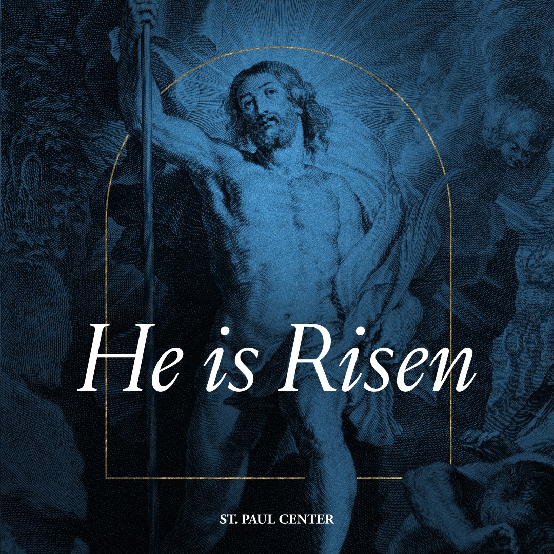 saintpaulcenter's tweet image. We at the St. Paul Center would like to wish you a blessed and joyful Easter!

He is Risen!

#StPaulCenter #Easter #JesusChrist #HeIsRisen