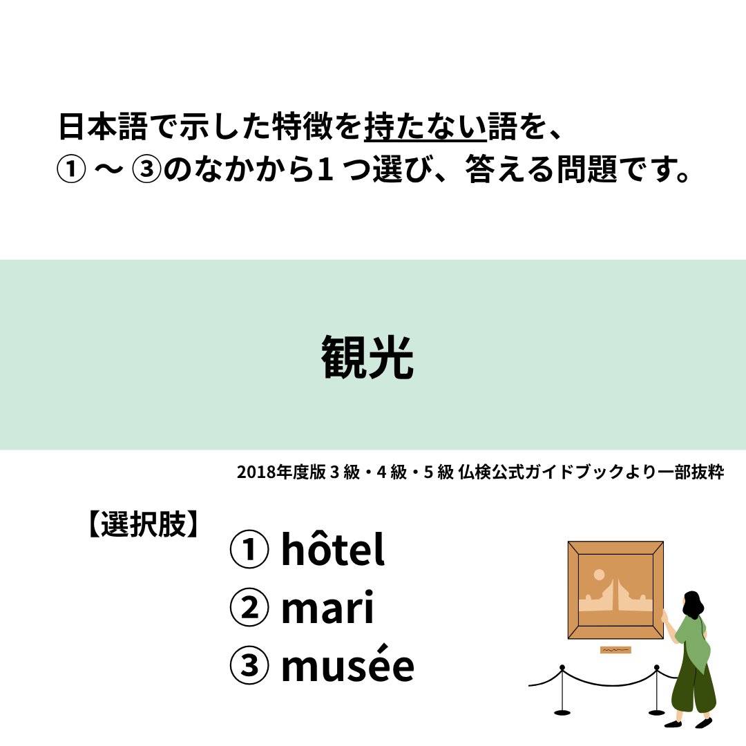 （終了）2018年度版仏検公式ガイドブック　4級傾向と対策+実施問題 3級_4級_5級-2024表1-4C-原寸-