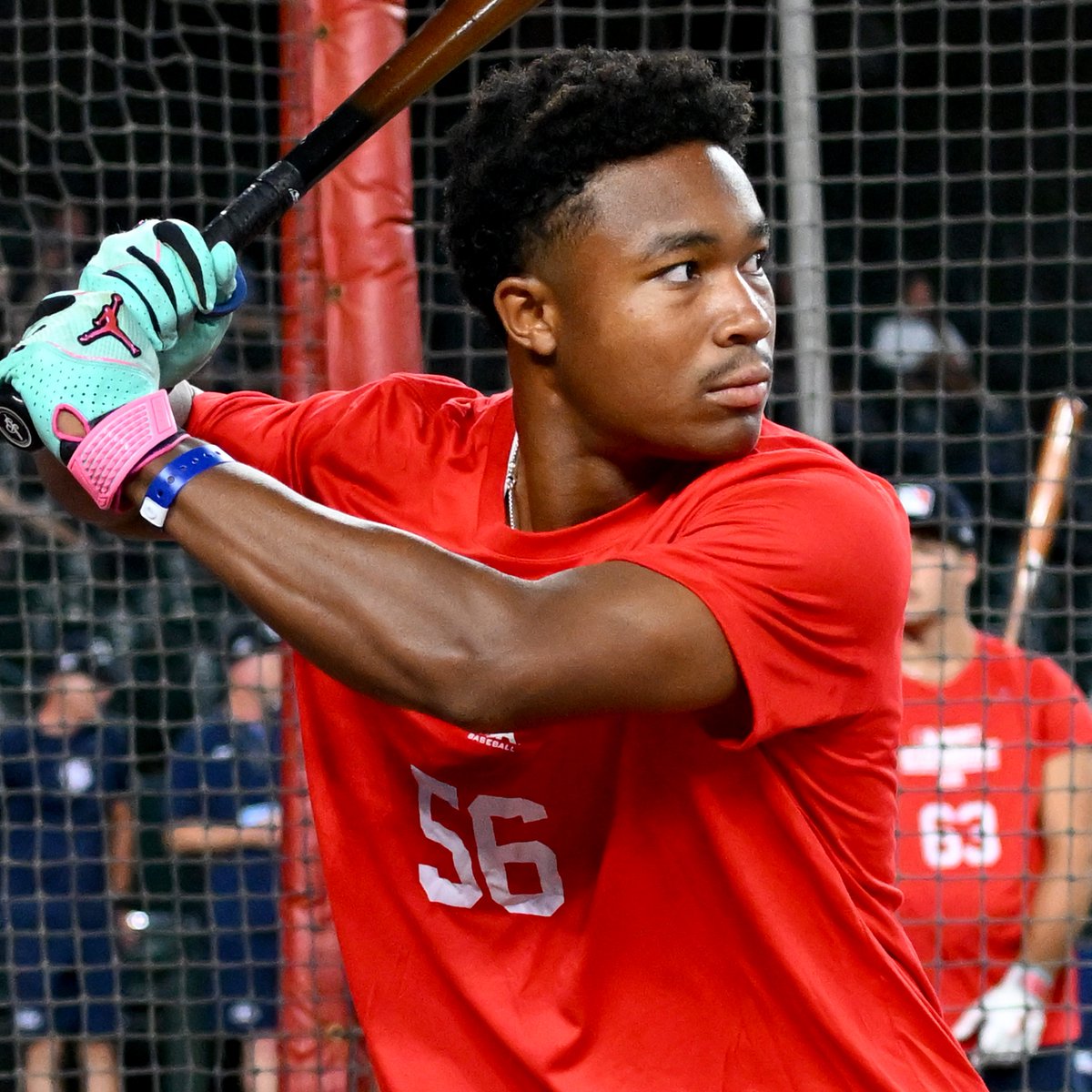 MLBPipeline's tweet image. 2025 fifth-rounder Eli Pitts joined the #Reds' Top 30 Prospects list upon Rhett Lowder's graduation.

More on the 19-year-old outfielder, who sports a 65-grade tool: atmlb.com/4e1GAr3