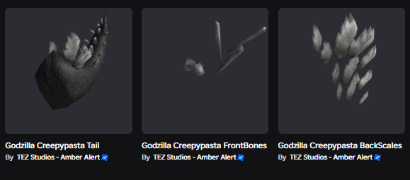 📣TEZ Studios - Amber Alert This group has uploaded three new items (and these three items are coming soon)

➡️roblox.com/catalog/137746…
➡️roblox.com/catalog/117210…
➡️roblox.com/catalog/126429…

#Roblox #RobloxDev #RobloxFreeUGC #RobloxUGCLimited