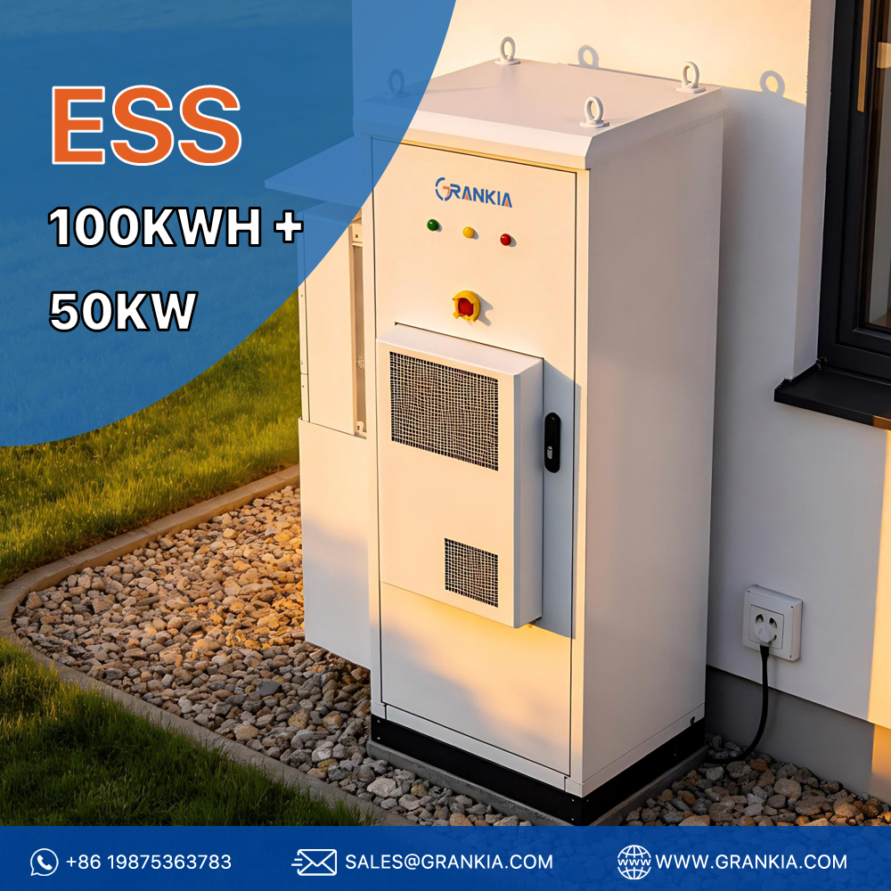 Meet GRANKIA BESS-50-100K all in one ESS — a 50kW solar battery storage system 100kWh designed for reliable backup electricity when you need it most.
grankia.com/product-detail…
#SolarEnergy #BatteryStorage #BackupPower  #CleanEnergy #LithiumBattery #ESS #RenewableEnergy