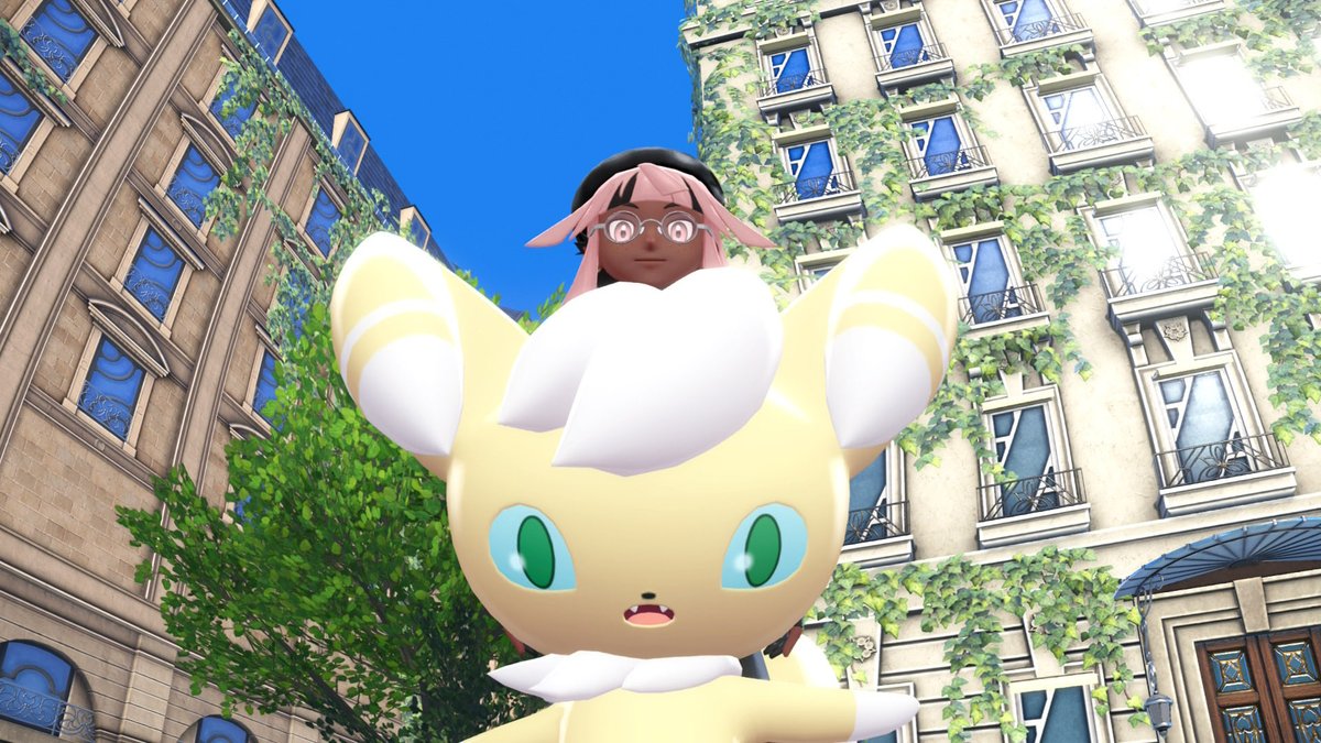 i forgot how fun it was to take pictures in this game #PokemonLegendsZA SHINY ZERAORA!!!