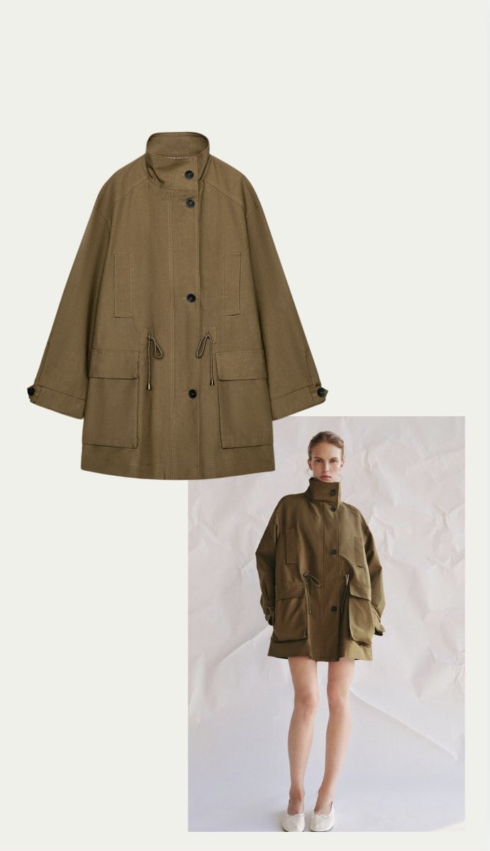 whatmegwore's tweet image. Meghan's jacket is from @ZARA - go.shopmy.us/p-50638125 and her shoes are from @LoroPiana in leather (not suede as shown) - go.shopmy.us/p-50639930. 
Scarf is Hermes - have not found the exact one yet. 

#whatmeghanwore #MeghanMarkle