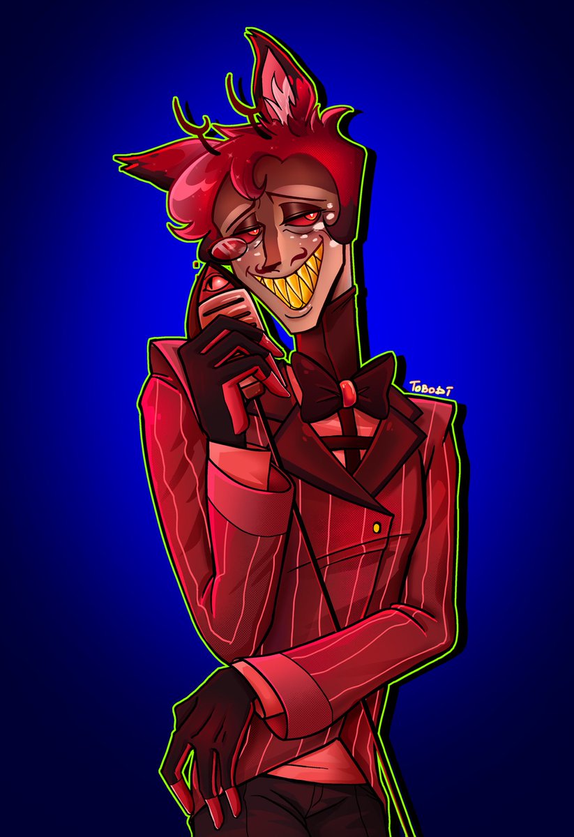 Like my redesign of Alastor for the collab

#Alastor #HazbinHotel #hazbinhotelseason2