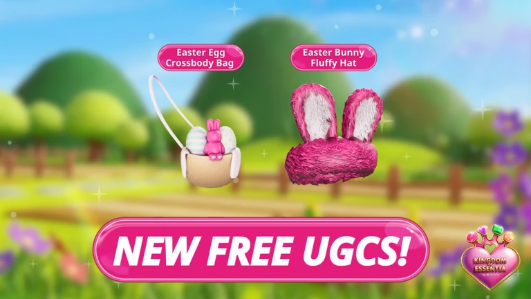 ♦Proximos limiteds que vendram dentro de la experiencia de Kindom Of Essentia , el dia de mañana.

💎:〔essence-Easter-Bunny-Fluffy-Hat〕
👑Stock: 3000

💎:〔essence-Easter-Egg-Crossbody-Bag〕
👑Stock: 2000

➡️roblox.com/es/catalog/962…
➡️roblox.com/es/catalog/125…