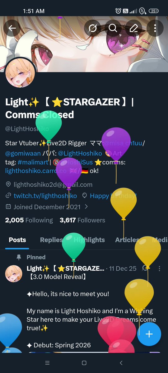 Light✨【 ⭐STARGAZER 】| Comms Closed tweet media