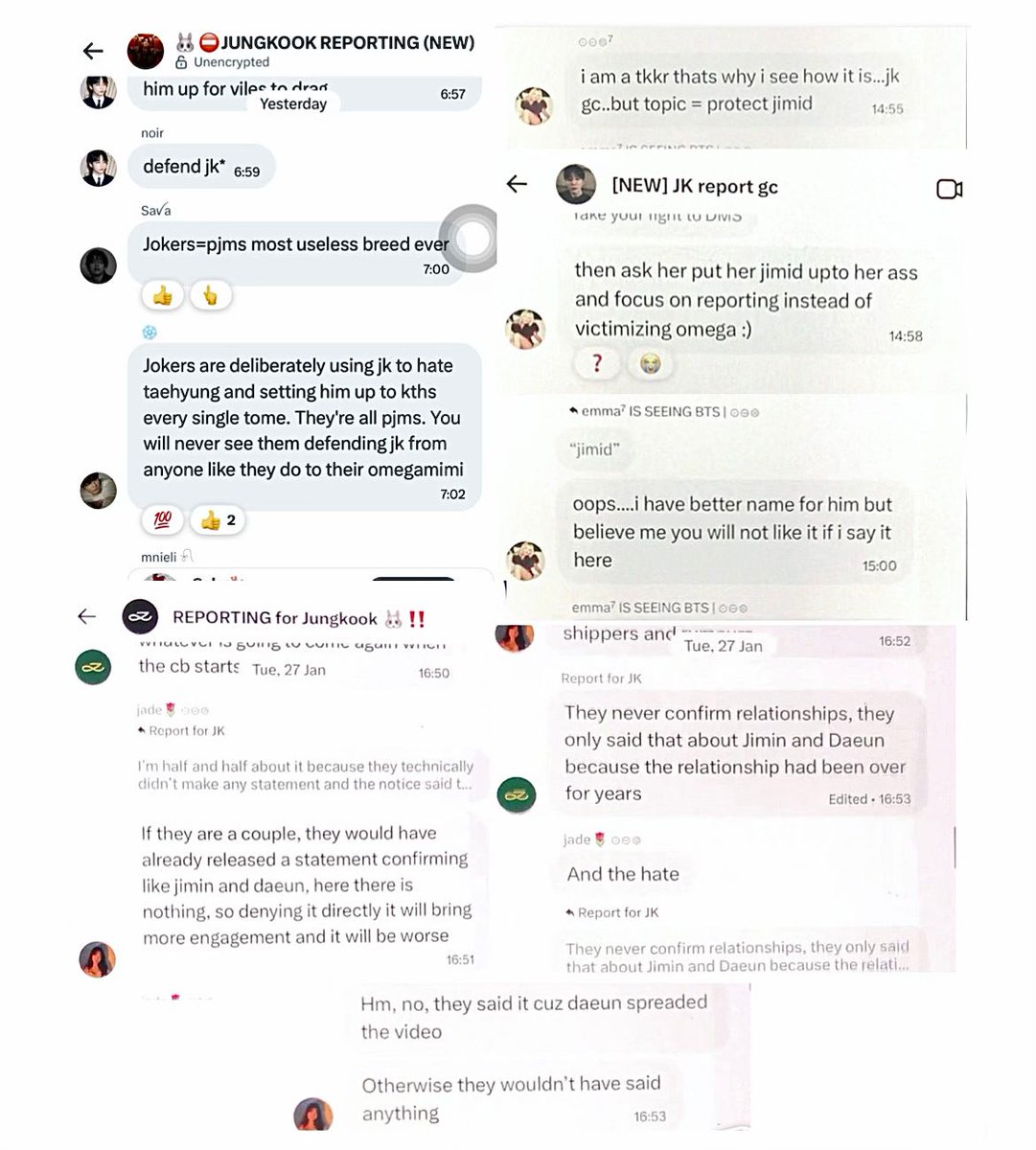 protectpjm13's tweet photo. 🚨 We received a lot of information in our DMs about malicious behavior against 🐥 happening within these groups run by other fanbases.

And what’s interesting is that even with these attacks being clear, no action was taken and those individuals remained in both groups without any punishment.

So what exactly is your criteria? Selective reporting?

Because when the target is 🐥, you simply ignore it and move on as if nothing happened.

At best, this is inconsistent. At worst, it’s convenient.