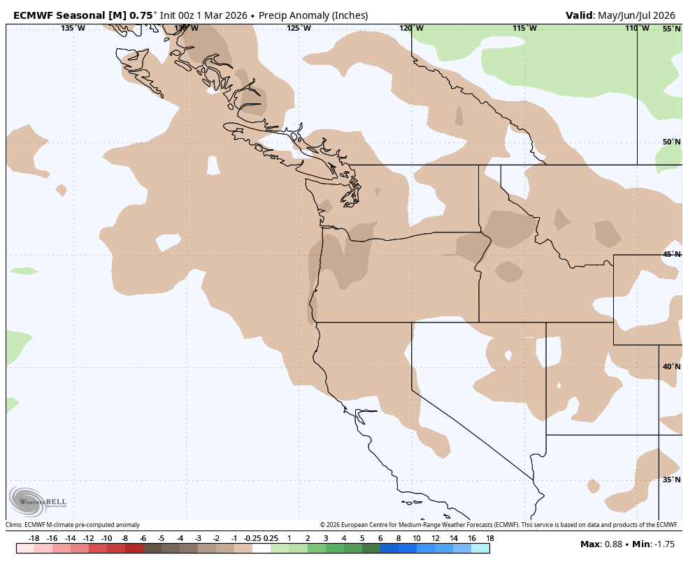Lots of confusing info on the PNW drought/snow pack and summer ...