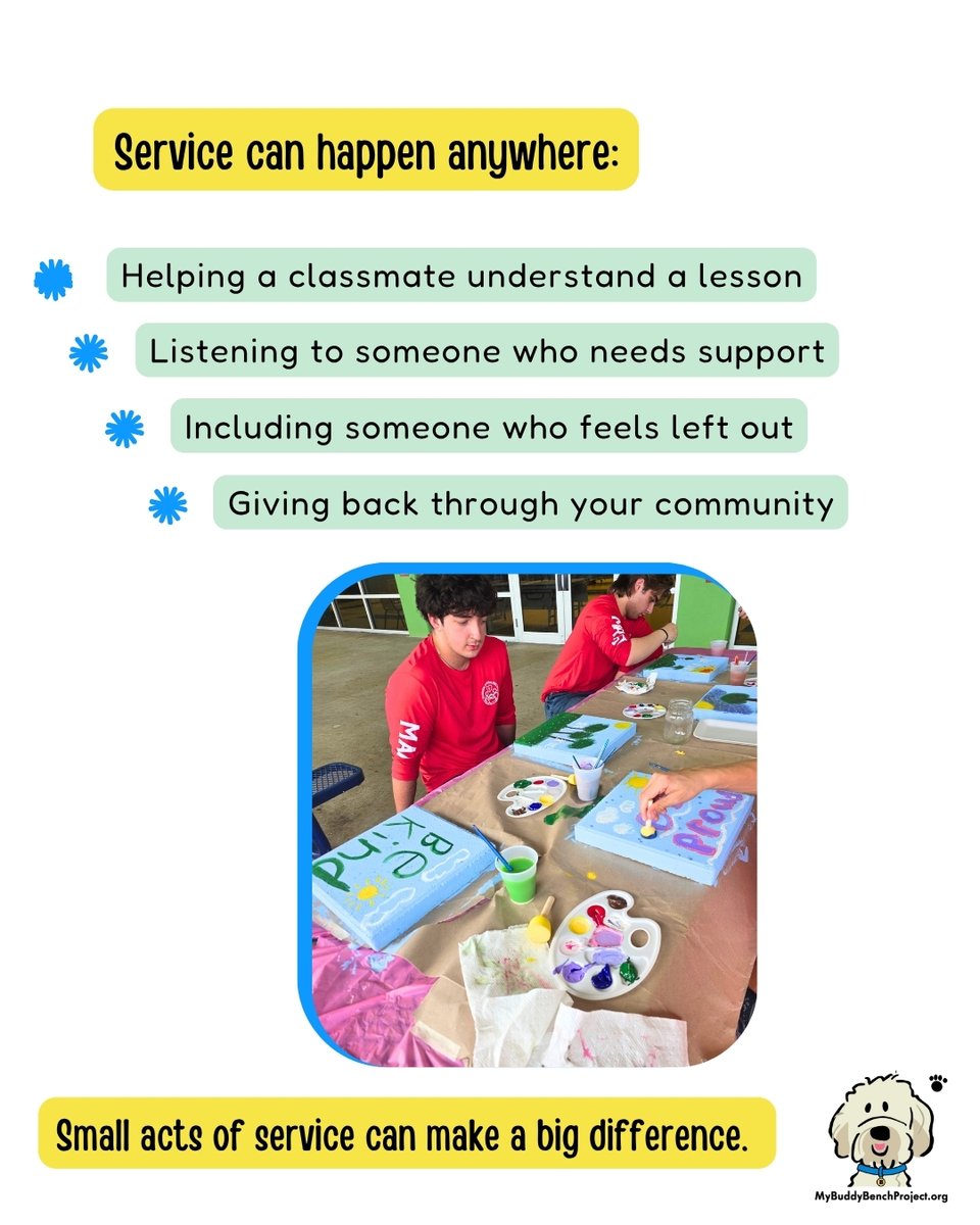 My Buddy Bench Project tweet media