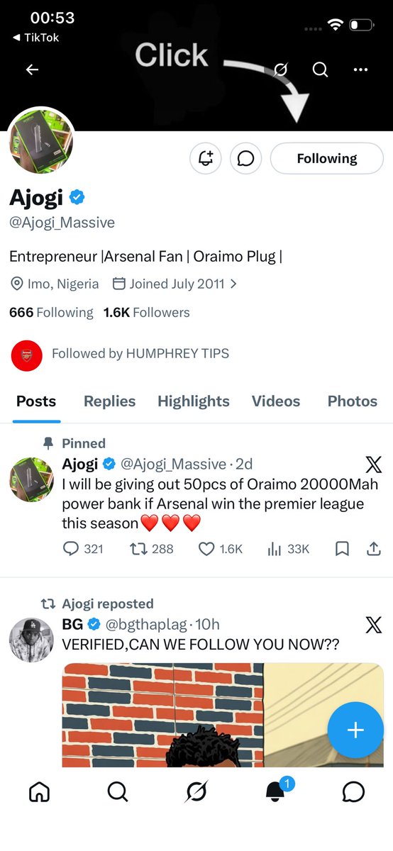 mistressclafem's tweet photo. @Okechukwu_odd @Ajogi_Massive Done ✅ https://t.co/PSIYUrPNKH