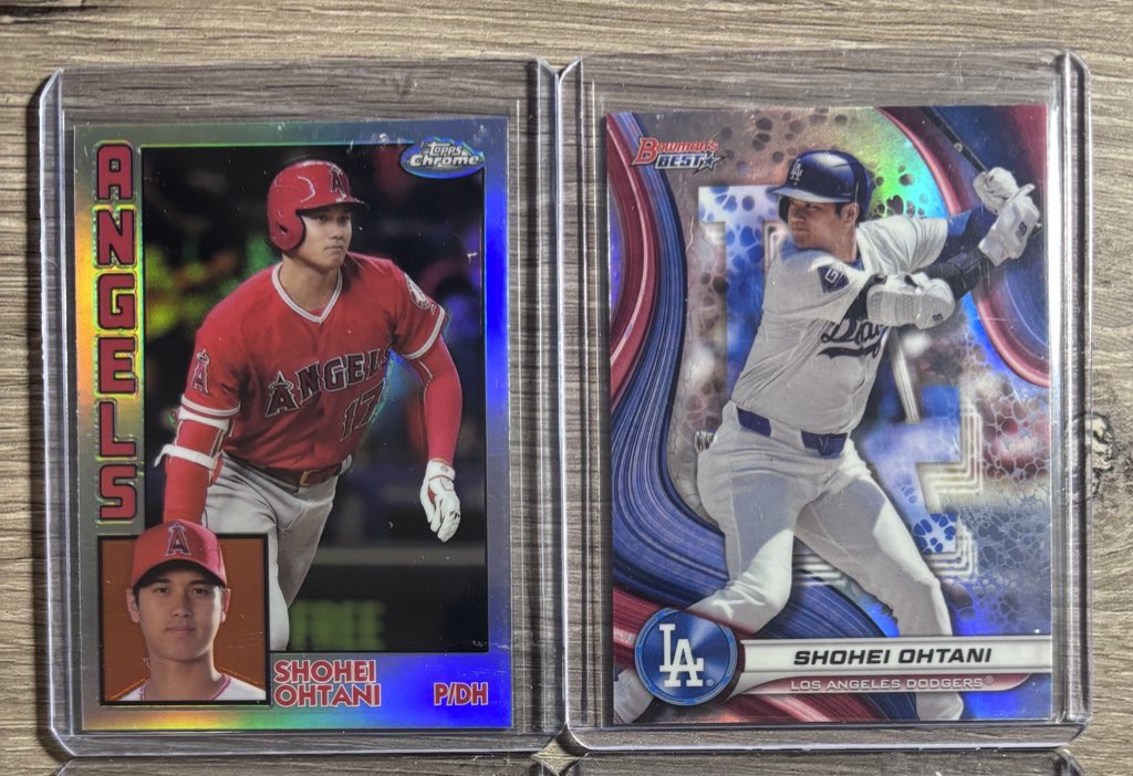 <a href="/cardboardbst/">Cardboard Buy/Sell/Trade</a> <a href="/cjbosu2000/">Chuck Banks</a> Topps UK PSA 9 Black /125 - $175 shipped
2019 TC 1984 - $45 shipped
2024 BB refractor - $25 shipped