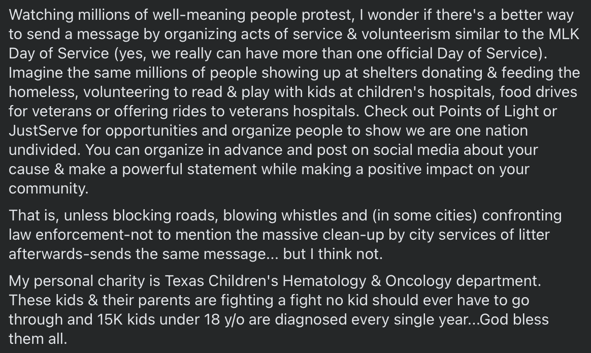 tullystadium's tweet photo. My thoughts on protests... https://t.co/kcfwRj3K2b