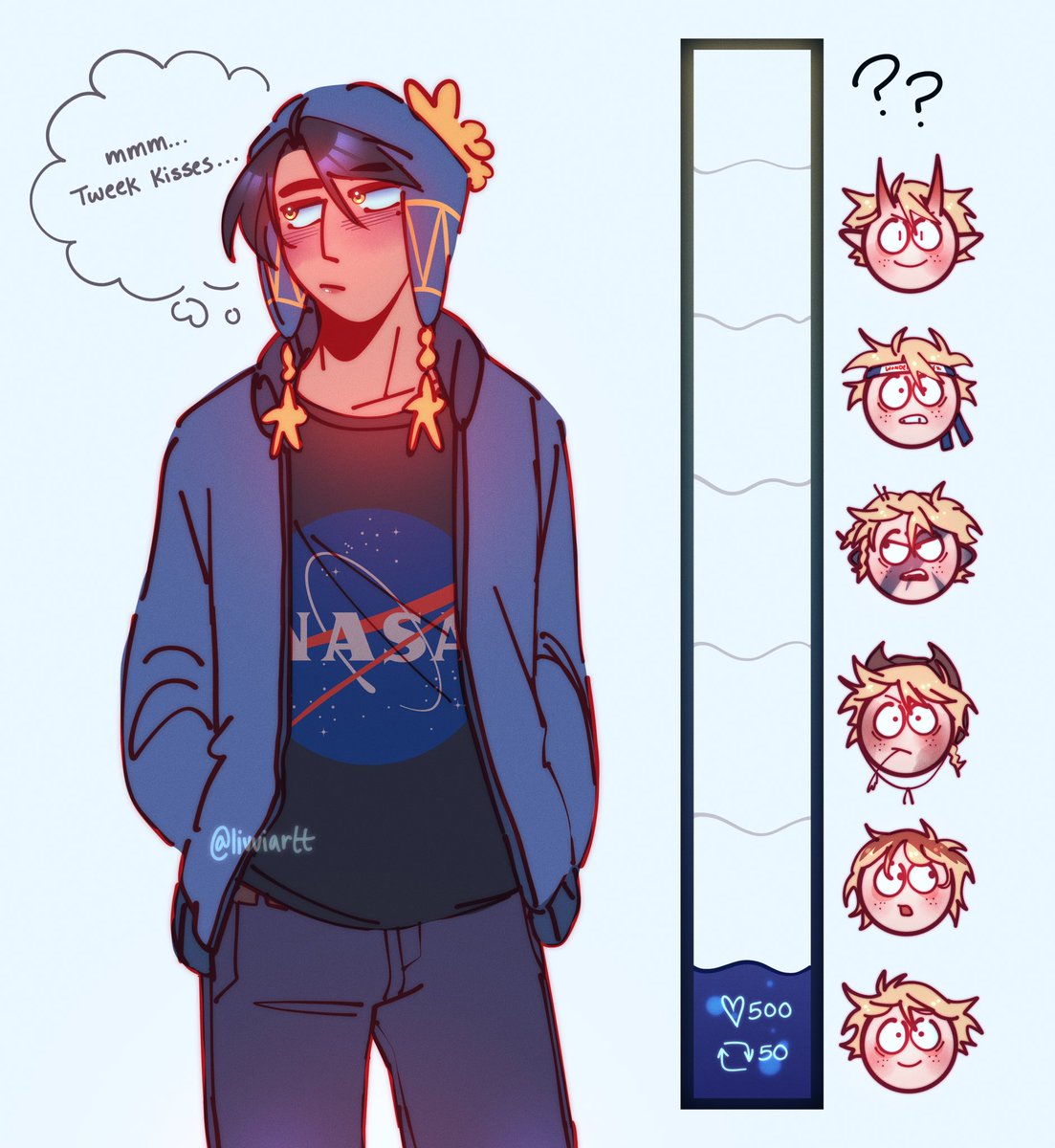 Liv (*･ω･)ﾉ 🌙 | COMMS CLOSED! tweet media