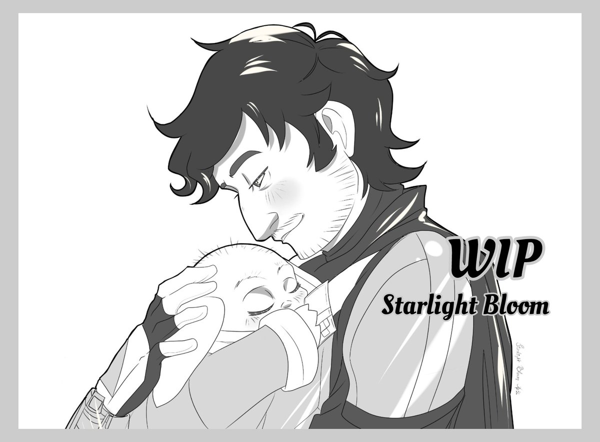 starlightbloom8's tweet photo. Para alguien que descubrí cuando más necesitaba un poco de luz en mi vida.

Un pequeño dibujo wip de Din Djarin y Grogu por el cumpleaños de Pedro Pascal 💖. 
...
Mis redes sociales
https://t.co/Mq0CJkpMbv
.
.
.
#dibujo #dindjarin #grogu #pedropascal #starwars #fanart https://t.co/1CTUEjuNpS