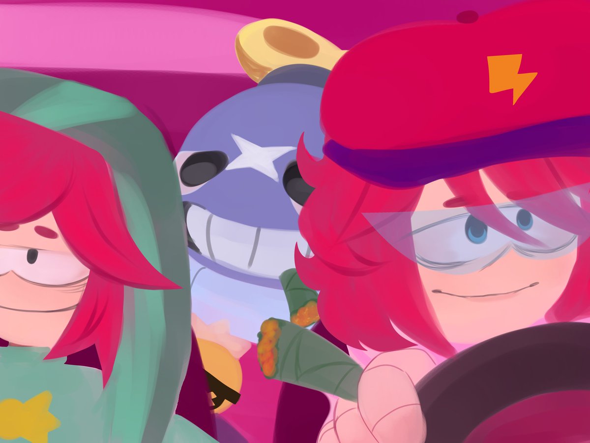 Hablando con un amigo y escuchando música, pensé en esto

#BrawlArt