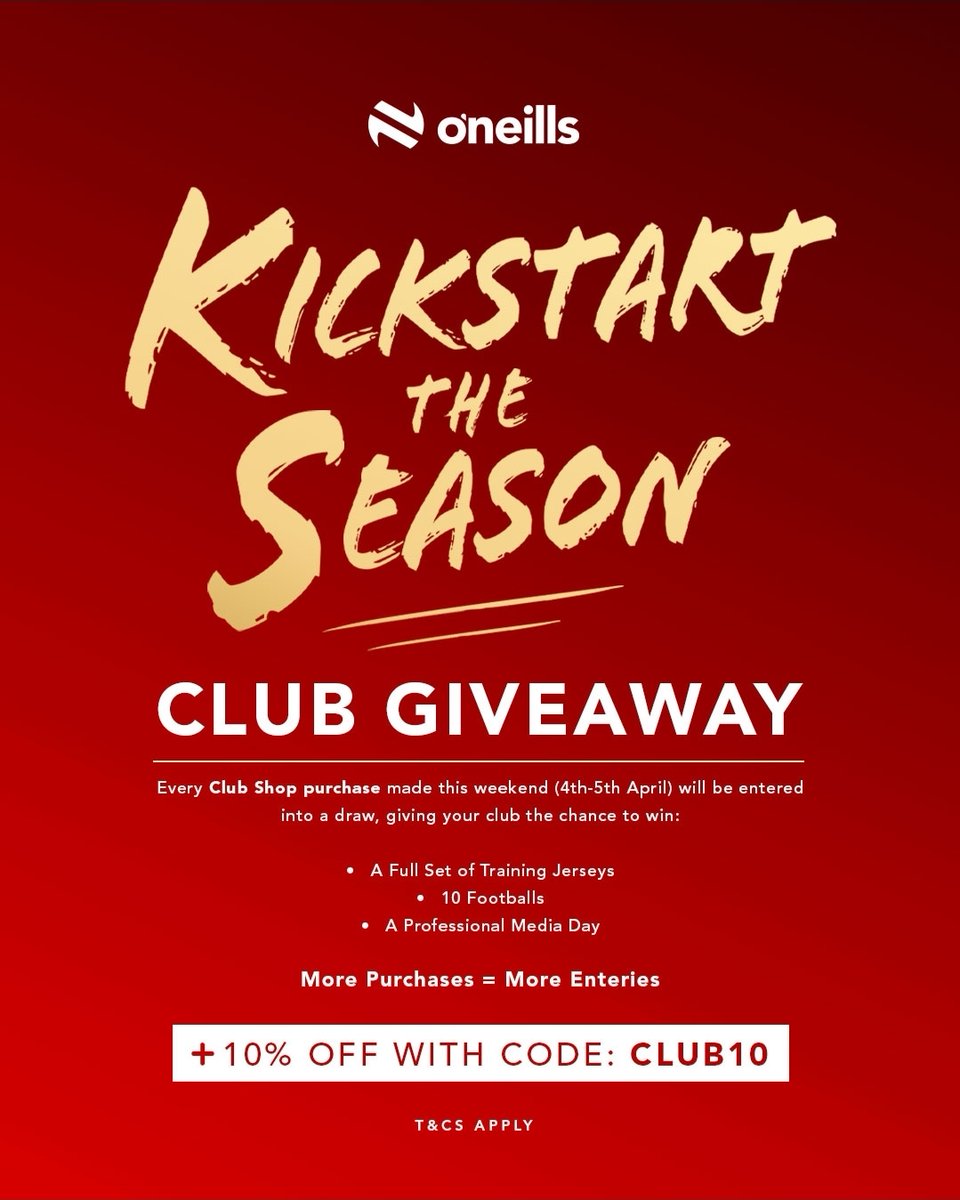 ClaneRFC's tweet photo. 🏉 Online club shop Kick Start Season 10% Off |  #clanerfc #LeinsterRugby #LeinsterLeague #Clane #grassrootsrugby https://t.co/MYoUeTl2C6