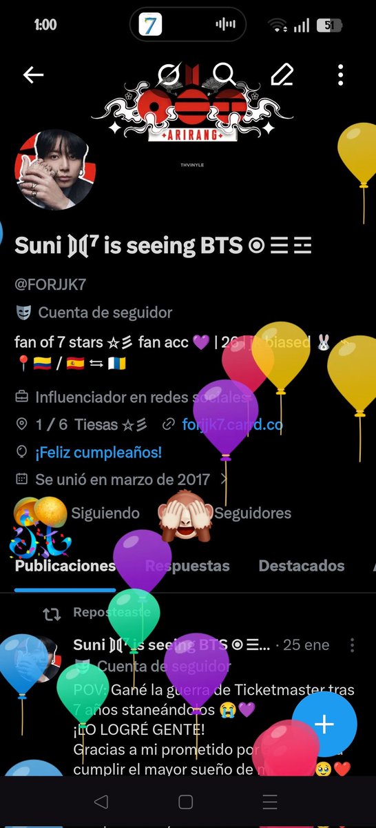 Suni ⟭⟬⁷ is seeing BTS ⦿ ☰ ☲ tweet media