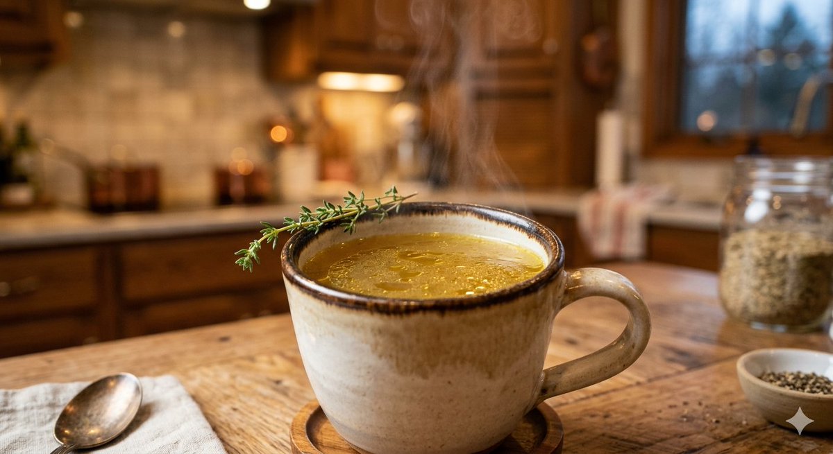 We focus on protein, but we often miss glycine. This amino acid makes up 1/3 of your collagen and helps lower your core body temp for deeper sleep. As we age, our tendons and ligaments get brittle; glycine acts like the glue that keeps them supple. Find it in bone broth or