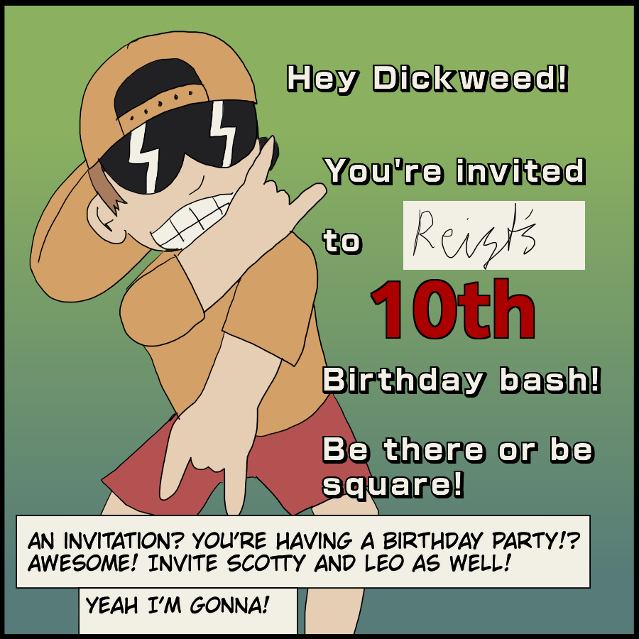 BarakoThePirate's tweet photo. New episode of the Eye of Vyrius!  Reizt hands out invitations for his 10th birthday party. He has 6 to hand out. Who will he choose?  
#comic #originalcharacter #webcomic #art #tapascommunity #theeyeofvyrius https://t.co/X78xSQkxN7