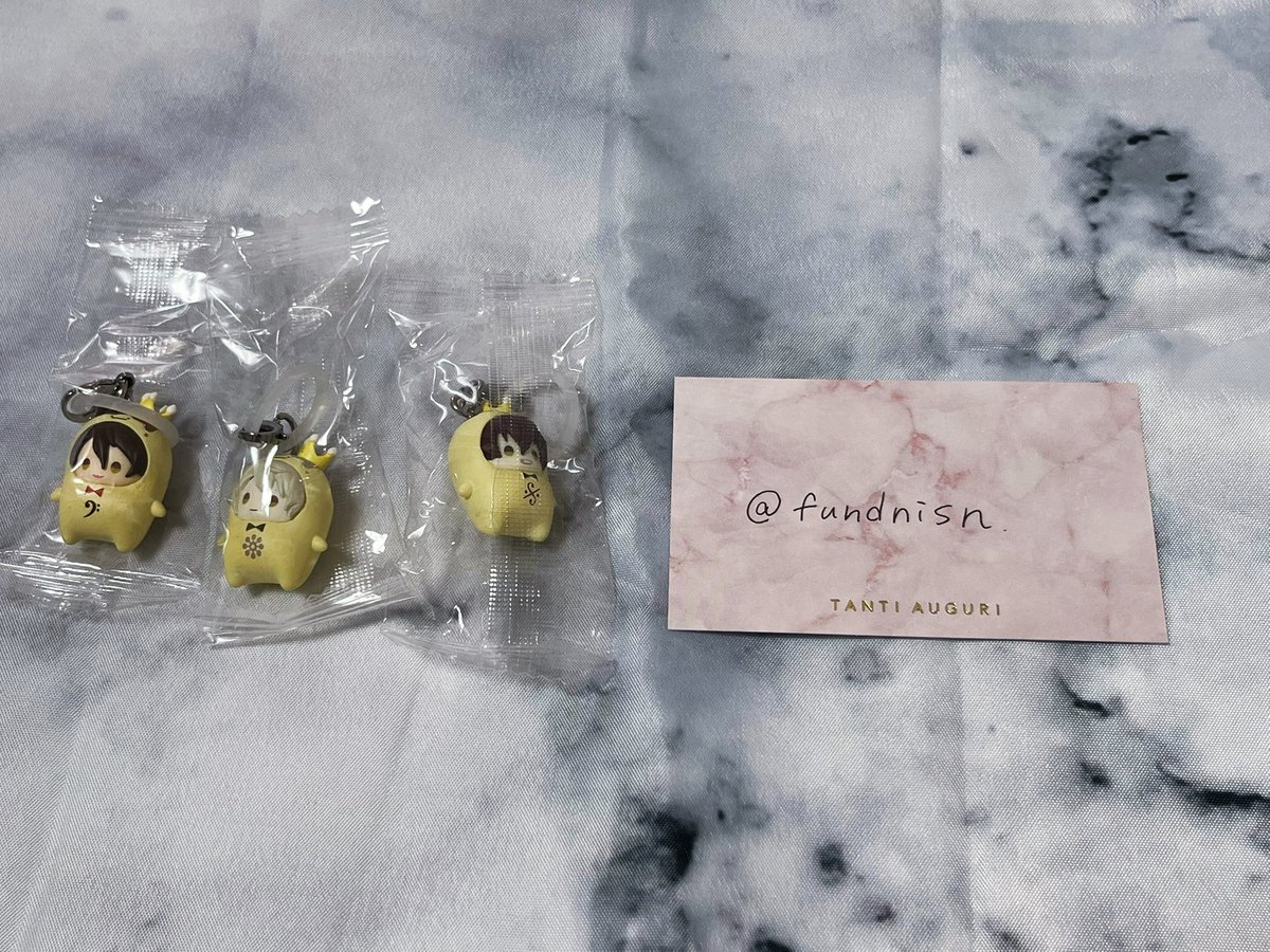 fundnisn's tweet photo. ♡交換・買取♡
アイドリッシュセブン アイナナ めじるしアクセサリー 王様プリン

譲♡十龍之介、トウマ、巳波

求♡百(1)or買取(送料こちら負担)

郵送にてのお取引。 https://t.co/hOGi9tOpLb
