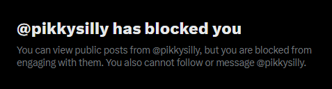 Stronzinaa's tweet photo. @pikkysilly Poopy boy couldn't handle the truth ): https://t.co/5jWpjlzDCV