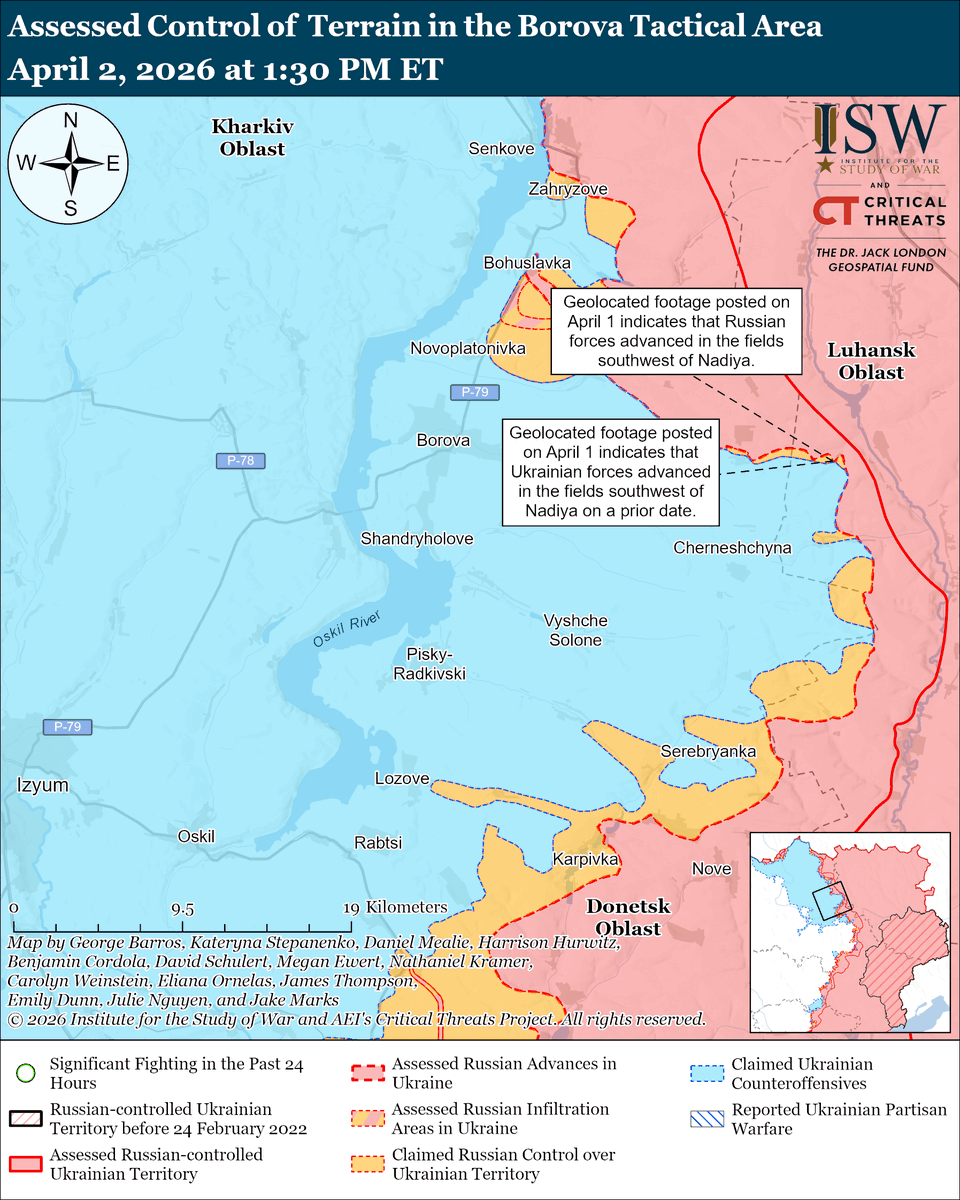 Institute for the Study of War tweet media