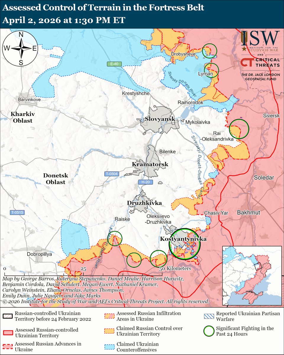 Institute for the Study of War tweet media