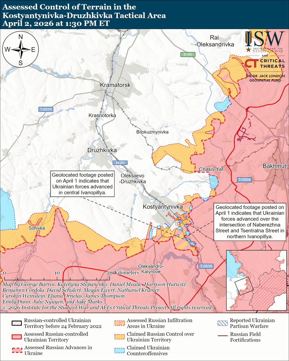 Institute for the Study of War tweet media