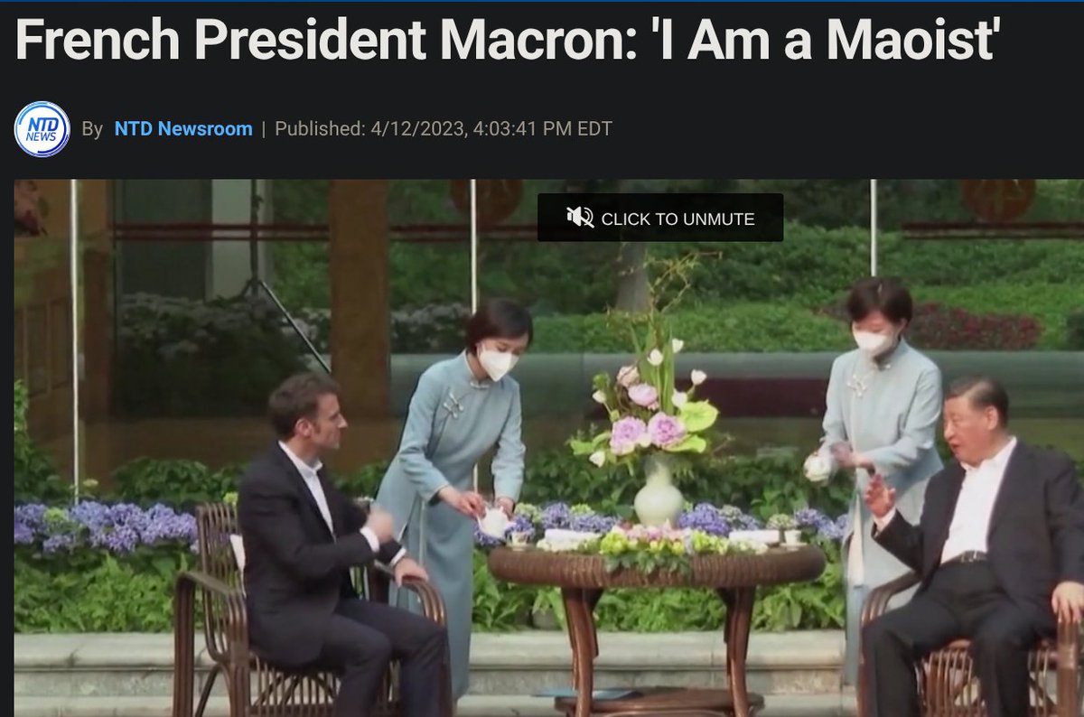 qingchao1917's tweet image. He included France in this list because Macron is a self-declared Maoist. #YouLearnSomethingNewEveryday