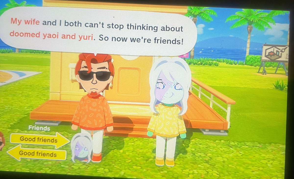 1nject_'s tweet photo. just 2 cuties being silly (๑ ᷇ 𖥦 ᷆๑)♡ 
love postal dude and silly game omg jejehehehehhe https://t.co/CSdaj8gldj