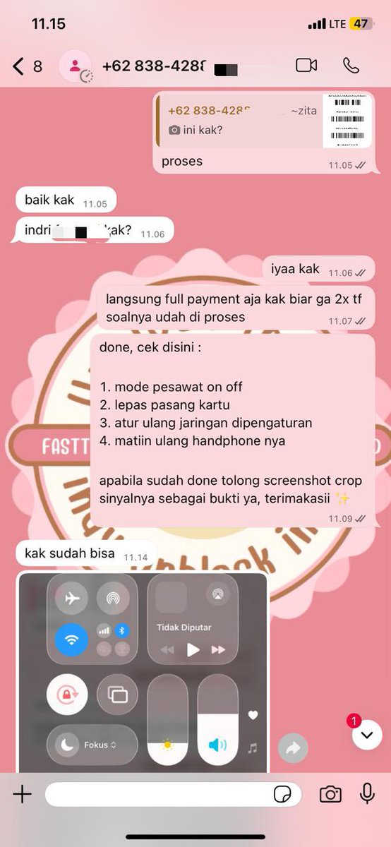 clysse | buka jasa unblock imei tweet media