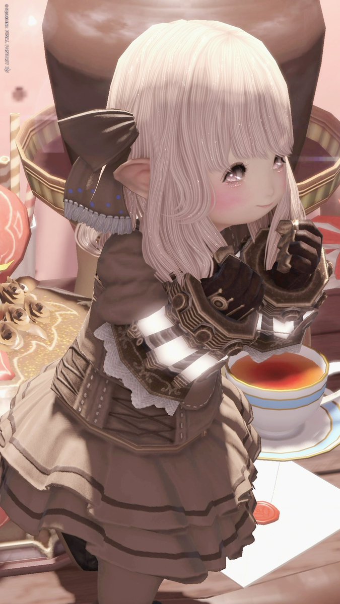おはようございます~♪🤎

#FF14 #FF14ss #おはララ #MatoiStudio