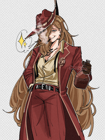 i've been drawing her a bunch
i'm not gonna share most of it tho, so here's another doodle
#limbuscompany