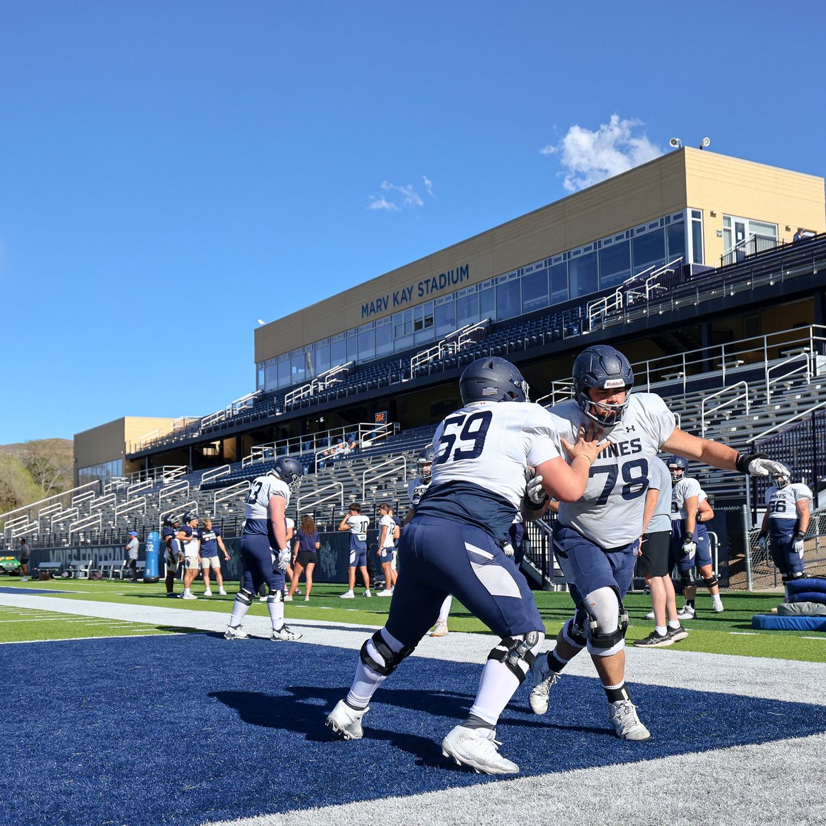 Mines Football tweet media