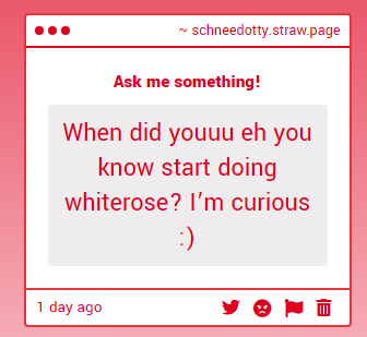 Schnee❄️🌹/CMCs open tweet media