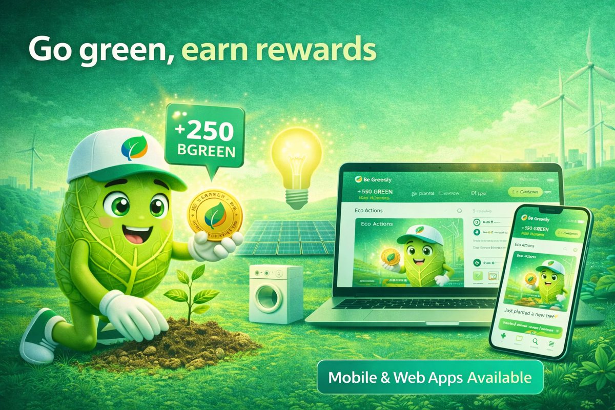 BeGreenly Coin ($BGREEN) tweet media