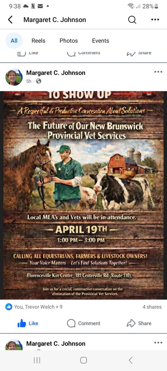 svhs1985's tweet photo. Stakeholders have an opportunity to have their input and learn about the future of veterinarian services. #NBAG @MargJohnsonPCNB https://t.co/6zMJBdCnL8