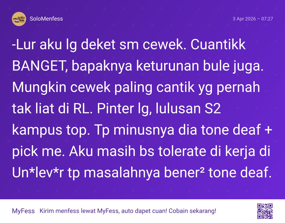 Solo Menfess tweet media