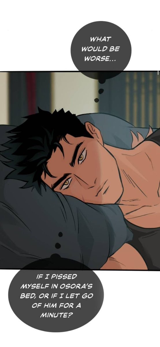 C_Borahe's tweet image. The fact that he seriously considering this 🤣 oh Arias you are a goner. This last chapter was lovely, I am glad Osora is being honest, now the calm is here and I'm scared for the storm! 

#Osora #Osorawebtoon