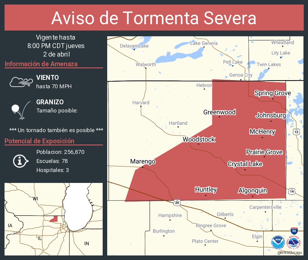 NWS Chicago tweet media