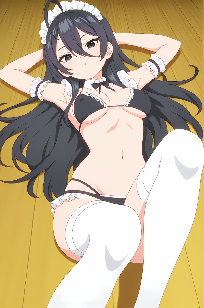 Daily Roshidere 🇷🇺      
Day 274 🖤
#ロシデレ #Roshidere 
#時々ボソッとロシア語でデレる隣のアーリャさん 
#君嶋綾乃