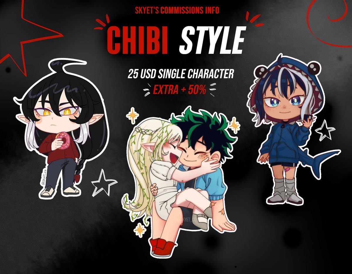 𝙎𝙠𝙮𝙚𝙩⁷ 🎨🇨🇴⟭⟬ COMMS OPEN ✨️ tweet media