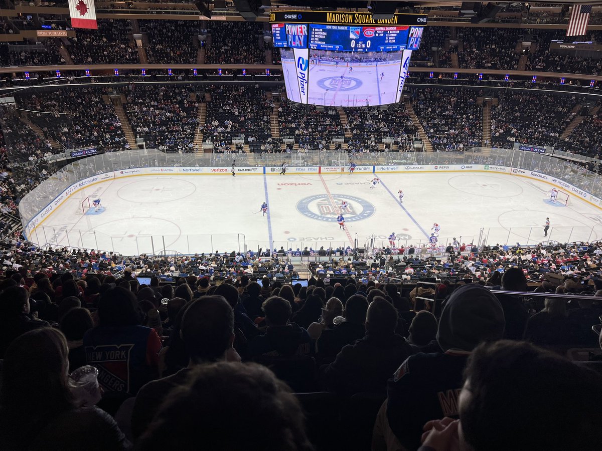 TUtiger13's tweet photo. Bucket list item checked off tonight ✅

The Mecca / The World’s Most Famous Arena

Montreal Canadiens at New York Rangers https://t.co/0U84YiFsxc