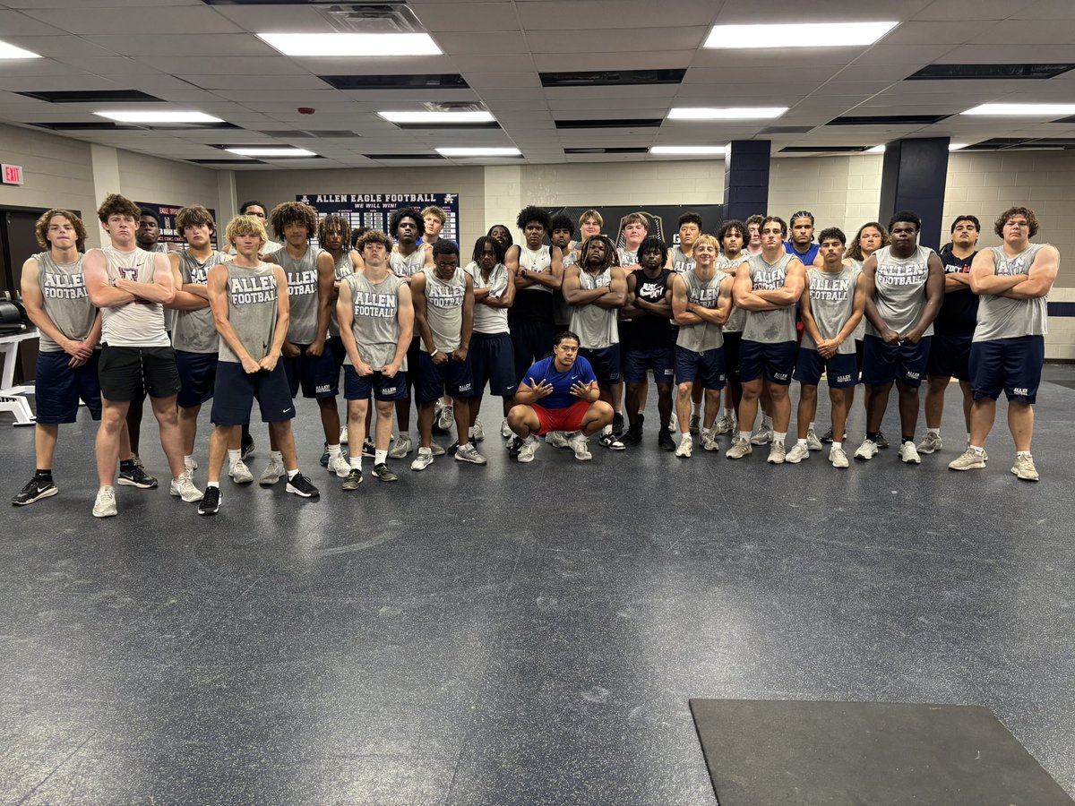 Allen Eagles Football ⭐️⭐️⭐️⭐️⭐️ tweet media