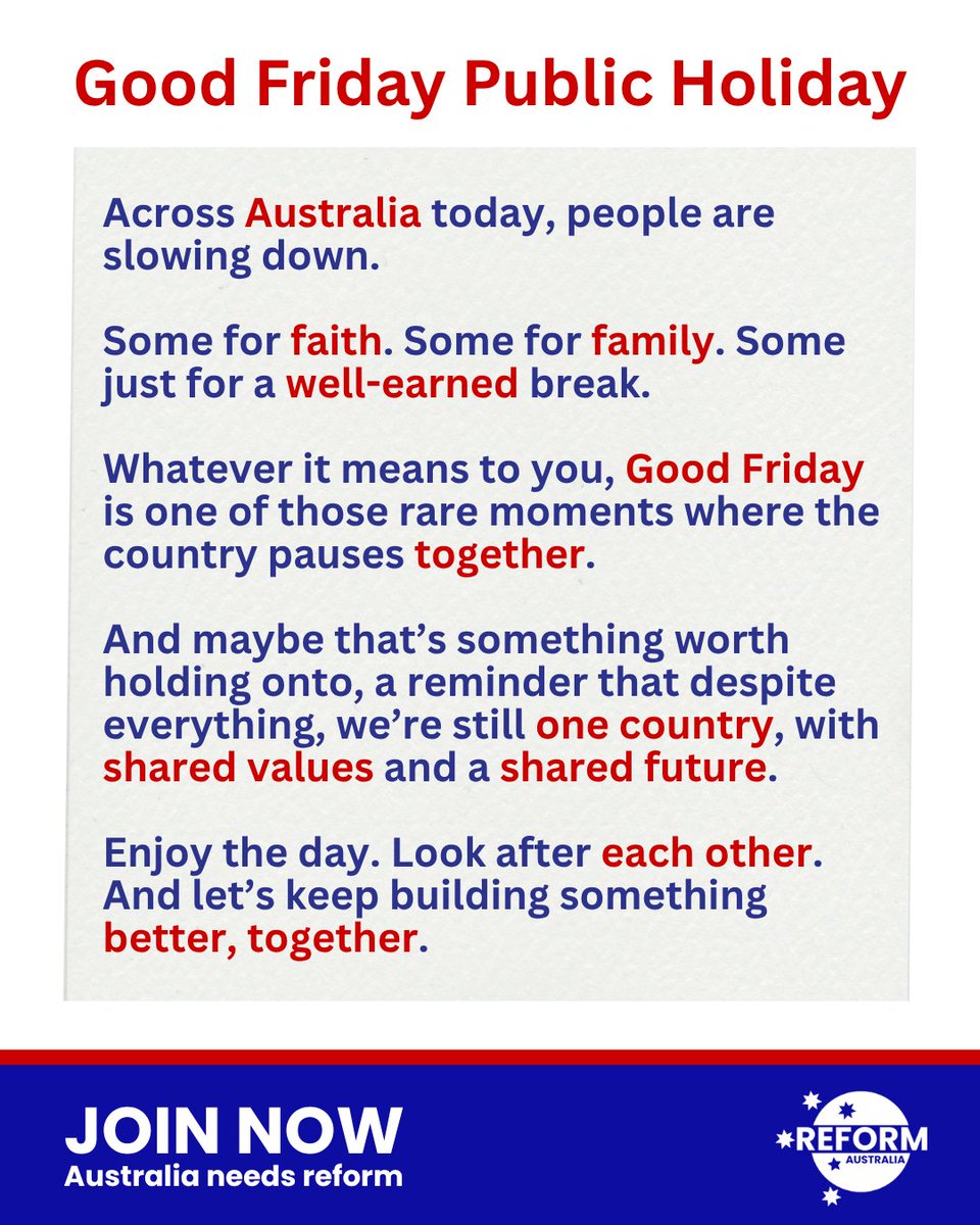 Reform Australia tweet media