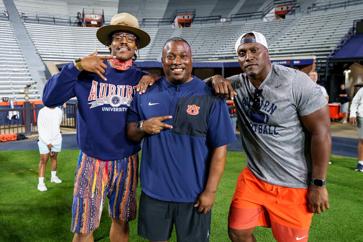 Auburn royalty in the house 🦅