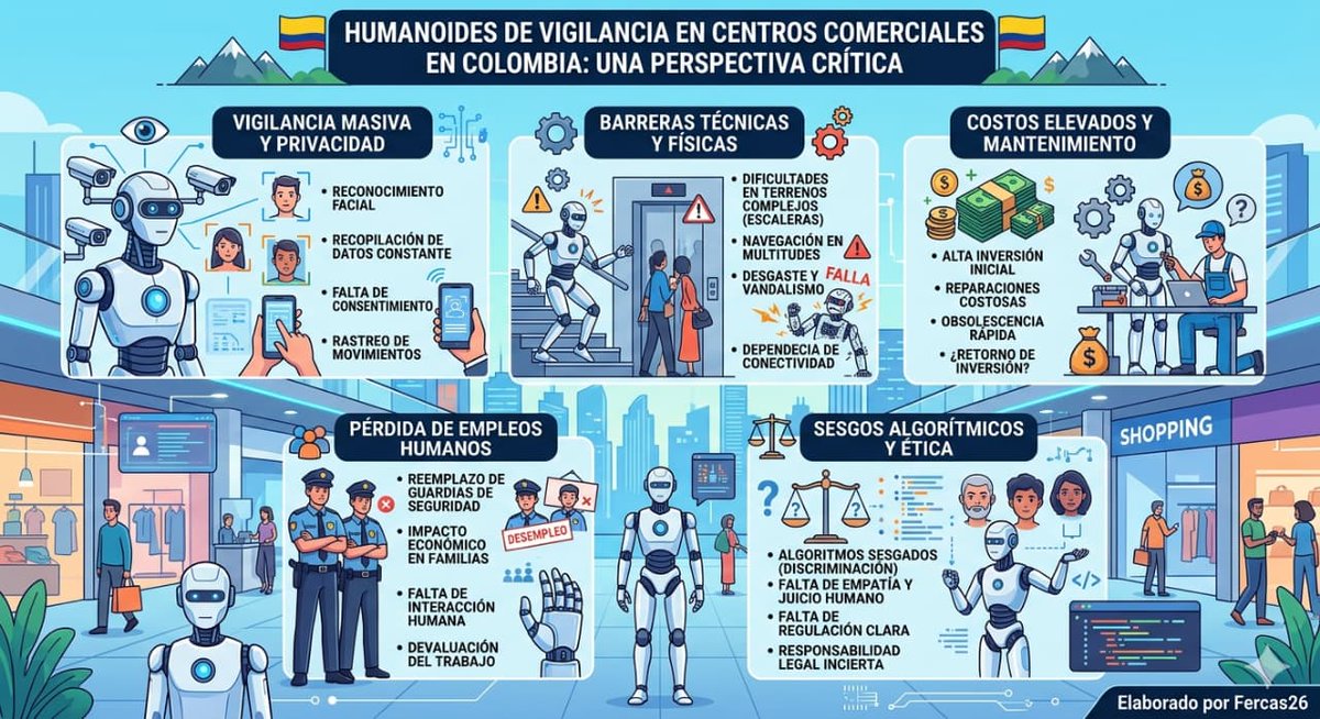 #Fercas26  La #IA expande sus tentáculos de infraestructura dejando en manos dela AAA el #panópticoV4.0  del homo sapiens lo cual deviene en la nueva correlación de intersubjetividades entre el hombre y la máquina esdecir, se impone la reflexión sobre la #Onto_Pedagogía_Sintética