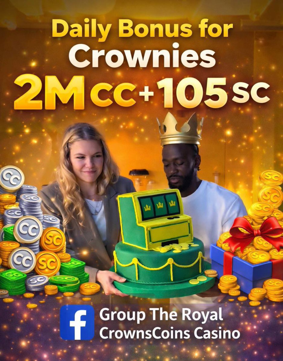 CrownCoins Casino Bonus tweet media