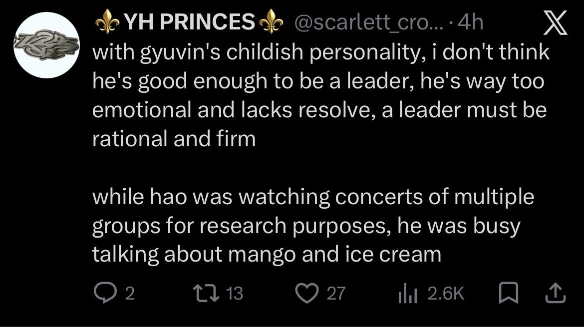 vampygyub's tweet photo. I’m sorry but the “he was busy talking about mango and ice cream” is taking me out 😭 imagine hating on a man cause he’s too whimsical https://t.co/2DLrGWddW8