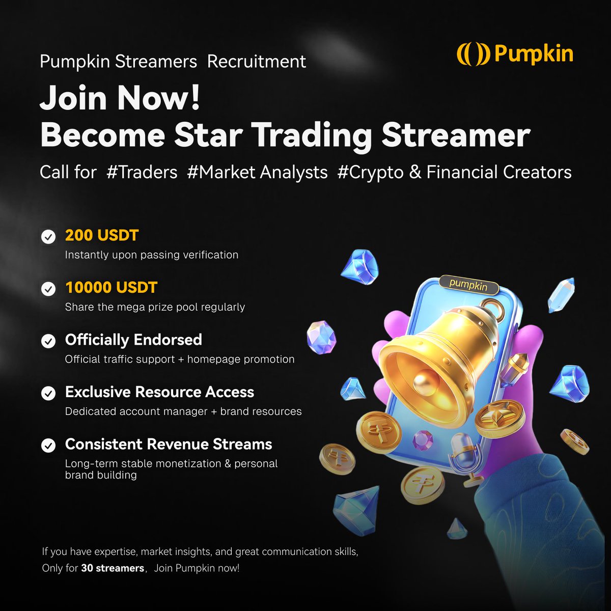 Pumpkin | Live trading tweet media